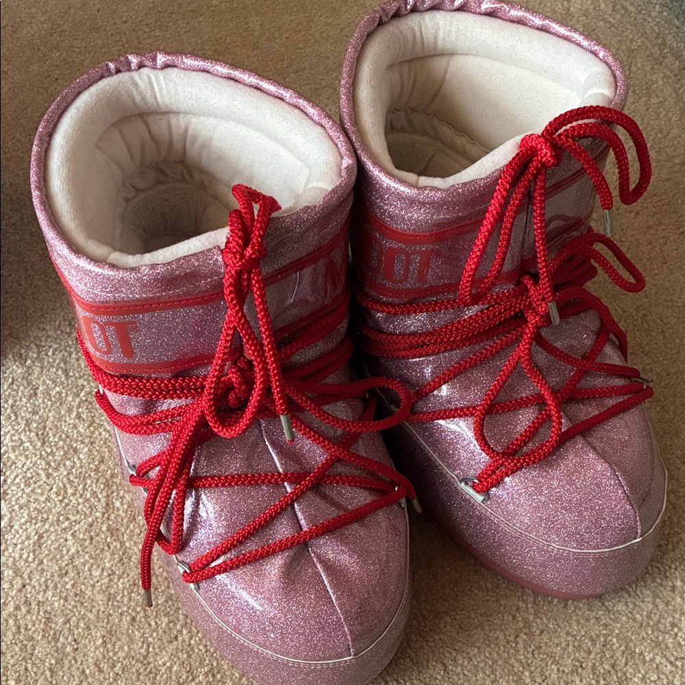 Glitter High Top Sneakers - Picture 3 of 6